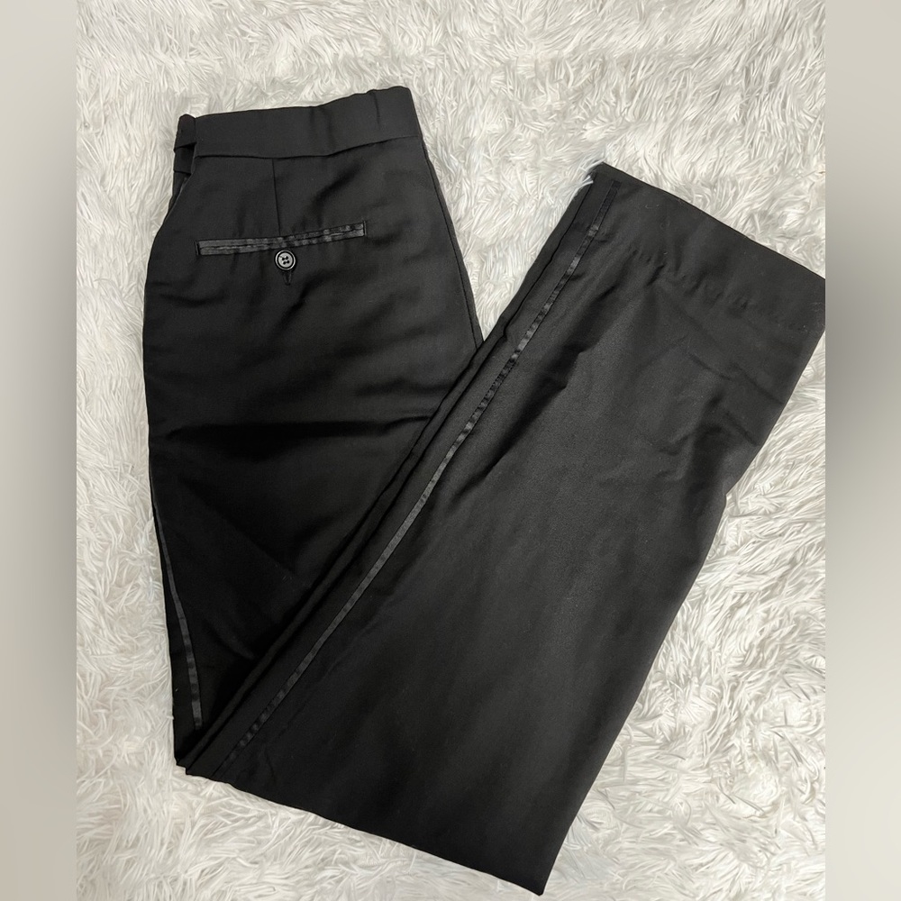 Alexander Dobell Black Dress Pants